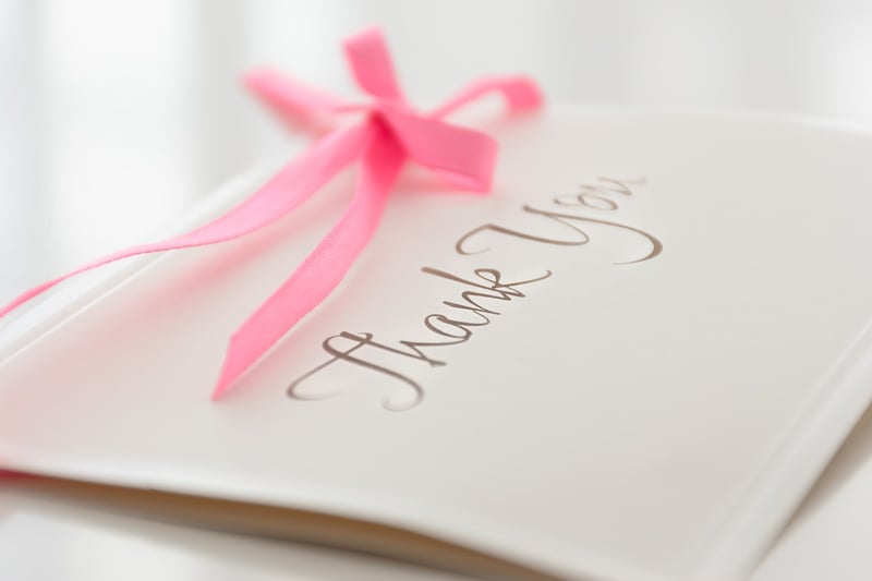 Gratitude and Appreciation